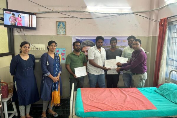விஷ்ணு விஷால் ரசிகர்களின் உதவி