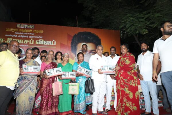 தமிழக வெற்றிக் கழக அரசின் 100 நாள் சாதனை விளக்கப் பொதுக்கூட்டம்